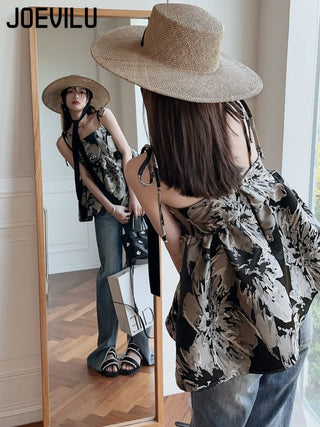 Camis Flower Tee tops alodia store