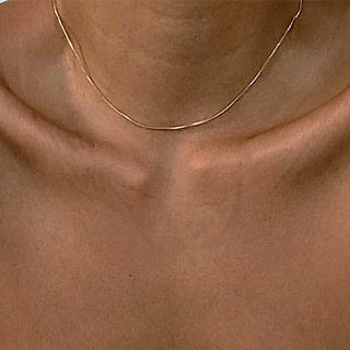 2022 New Popular Silver Colour Sparkling Clavicle Chain Choker Necklace For Women Fine Jewelry Wedding Party Gift ALODIA STORE