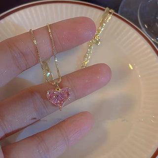 2022 New Popular Silver Colour Sparkling Clavicle Chain Choker Necklace For Women Fine Jewelry Wedding Party Gift ALODIA STORE