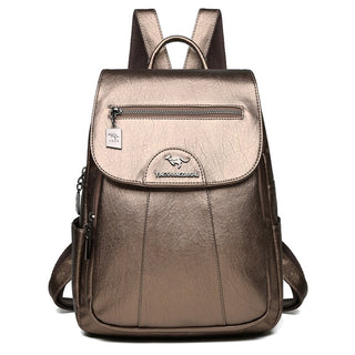 Women Leather Backpacks ALODIA STORE