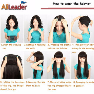 Black Wig Cap Hairnet For Wigs Making Streching Mesh Wig Cap For Women Wig Liner Accessories1/2/5pcs ALODIA STORE