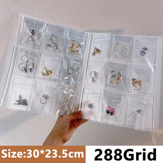Anti-oxidation Jewelry Storage Bag Desktop Drawer Organizer Transparent Necklace Bracelet Ring Holder Jewelry Organizer Boxes ALODIA STORE