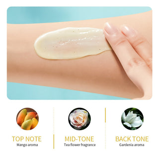 Body Scrub Skin Care Bath Salt Exfoliating Cleansing Pore Soften Whitening Remove Dead Skin Blueberry Gentle Nourish Care ALODIA STORE