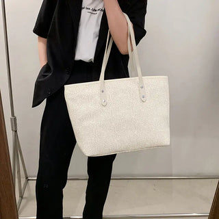 Alta qualidade bolsas de lona feminina grande capacidade das senhoras saco de ombro designer feminino viagem tote sacos saco do ALODIA STORE