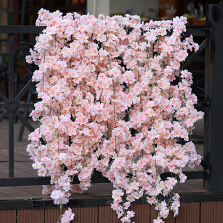 180CM Artificial Sakura Flowers Vine Wedding Garden Rose Arch Home Party Decoration Christmas Bridal Fake Silk Scrapbook Plants ALODIA STORE