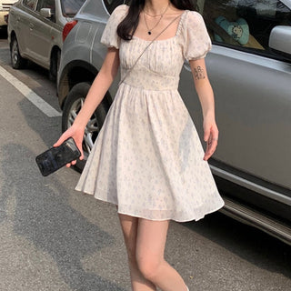 Floral Design Korean Style Lovely Simple Trendy Summer ALODIA STORE