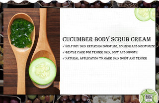 BIOAQUA Body Scrub Shea Butter Exfoliating Body Lotion Deep Cleansing Moisturizing Exfoliator Gel Moisturizer Dead Skin Remover ALODIA STORE