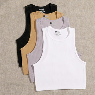 Streetwear Rib-Knit Fitness Running work out alodia store