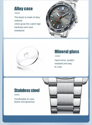 2022 New CURREN Luxury Brand Men Sport Watches Men Quartz Watch Stainless Steel Men Fashion Casual Wrist Watch Relogio Masculino ALODIA STORE