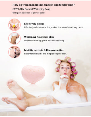 80g  Rapid Skin Bleaching Cream Soap Armpits Underarm /Groin Whitening Peach Scented Feminine Intimate Wash Body Scrub ALODIA STORE