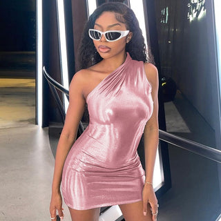 Hawthaw Women Sexy Party Club Streetwear Birthday Bodycon Mini Dress 2023 Summer Fall Clothing Wholesale Items For Business ALODIA STORE