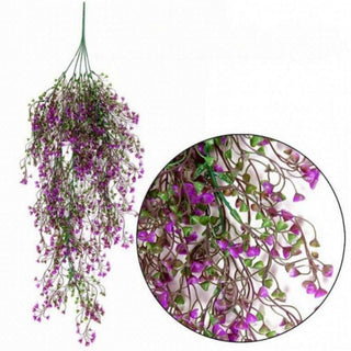 50-105CM Artificial Hanging Flower Plant Fake Vine Willow Rattan Flower Artificial Hanging Plant For Home Garden Wall Decoration ALODIA STORE