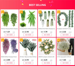 5pcs/Lot Artificial Gold Eucalyptus Branch Stem Artificial Plants for Autumn Home Decoration Wedding Flower Arrangement Greenery ALODIA STORE