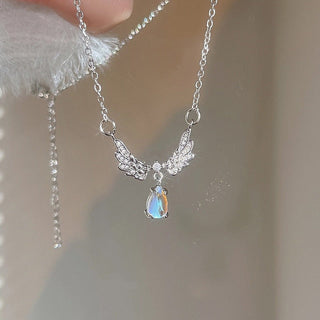 2022 New Popular Silver Colour Sparkling Clavicle Chain Choker Necklace For Women Fine Jewelry Wedding Party Gift ALODIA STORE