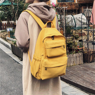 Students Waterproof Nylon Backpack for Women Multi Pocket Travel Backpacks Female School Bag for Teenage Girls Back To School ALODIA STORE