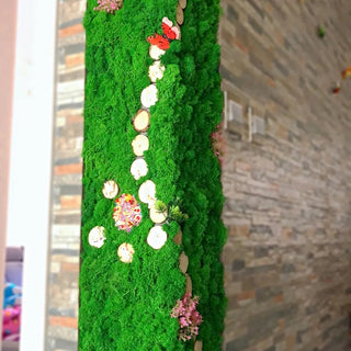 40g Simulation Artificial Moss Green Eternal Life Moss Grass Fake Plant For Home Wall Decor Garden Micro Landscape Material Gift ALODIA STORE