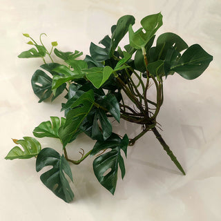 1PC Artificial Plants Green Turtle Leaves Simulation Turtle Back Leaf Tropical Wedding Party Table Living Room Home Garden Decor ALODIA STORE