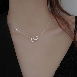 Kpop Vintage Harajuku Goth Metal Heart Neck Chains Choker Grunge Necklaces For Women Egirl Cosplay Aesthetic Accessories Jewelry ALODIA STORE