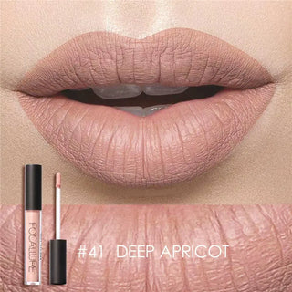 FOCALLURE 39 Color Matte Lipgloss Lip Tint Paint Colors Long Lasting Waterproof Liquid Moisturizing Lipstick Beauty Makeup ALODIA STORE