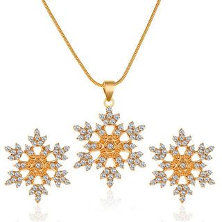 Exquisite Double Heart Necklace Earrings Bracelet Jewelry Set Charm Ladies Jewelry Fashion Bridal Accessory Set Romantic Gifts ALODIA STORE