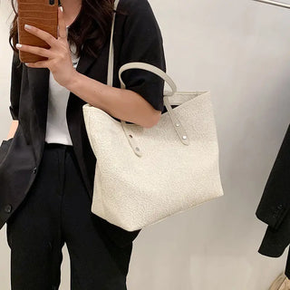 Alta qualidade bolsas de lona feminina grande capacidade das senhoras saco de ombro designer feminino viagem tote sacos saco do ALODIA STORE