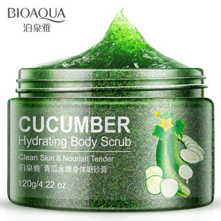 BIOAQUA Body Scrub Shea Butter Exfoliating Body Lotion Deep Cleansing Moisturizing Exfoliator Gel Moisturizer Dead Skin Remover ALODIA STORE