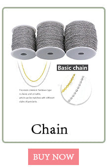 5 Meters/Lot 3 Size Stainless Steel Polishing Necklace Tail Chains For DIY Jewelry Findings Making Materials Handmade Supplies ALODIA STORE