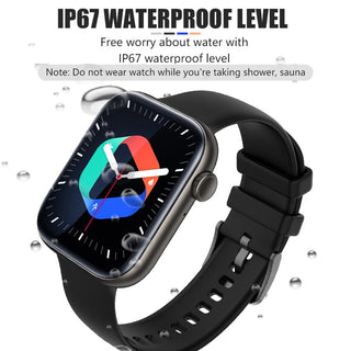 For Xiaomi Huawei Samsung 1.81 inch Bluetooth Call Smartwatch Men Support 120 Sport  2022 New Women Rotary keys Smart Watch +Box ALODIA STORE