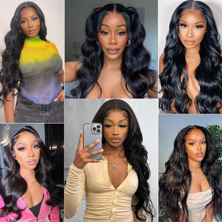 13x4 Deep Wave Lace Frontal Wigs for Women Loose Deep Wave HD Transparent Synthetic 30inch 180% Hair Deep Curly Lace Front Wig ALODIA STORE
