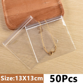 Anti-oxidation Jewelry Storage Bag Desktop Drawer Organizer Transparent Necklace Bracelet Ring Holder Jewelry Organizer Boxes ALODIA STORE