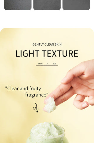 Body Scrub Skin Care Bath Salt Exfoliating Cleansing Pore Soften Whitening Remove Dead Skin Blueberry Gentle Nourish Care ALODIA STORE