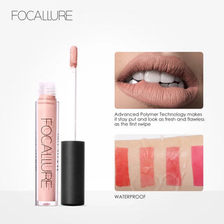 FOCALLURE 39 Color Matte Lipgloss Lip Tint Paint Colors Long Lasting Waterproof Liquid Moisturizing Lipstick Beauty Makeup ALODIA STORE