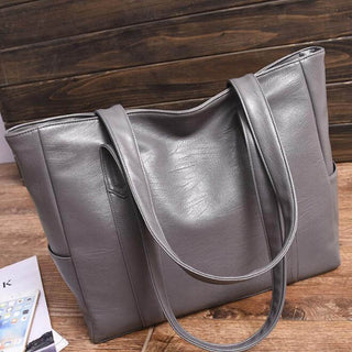 Big Bag 2023 fashion women pu leather handbag luxury tote shopper bag designer ALODIA STORE