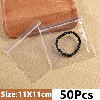 Anti-oxidation Jewelry Storage Bag Desktop Drawer Organizer Transparent Necklace Bracelet Ring Holder Jewelry Organizer Boxes ALODIA STORE