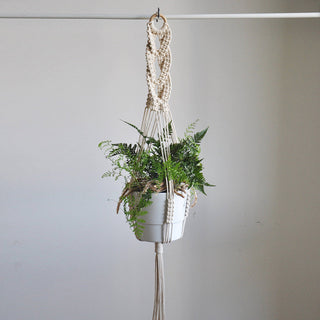 good quality plant hanger pot hanging for home garden macrame plant hanger for bacony pot hanging indoor ALODIA STORE