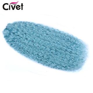 Synthetic Ariel Curl Hair Water Weave Passion Twist Crochet Braids Hair Extensions Ombre Blonde Pink Braiding Hair For Women ALODIA STORE