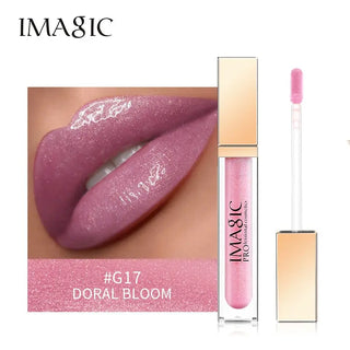 IMAGIC Lipgloss Matte 20 Colors Lip Gloss Velvety Lipstick Liquid Matte Waterproof Lip Tint Full &amp; rich Sexy Lip Makeup Cosmetic ALODIA STORE