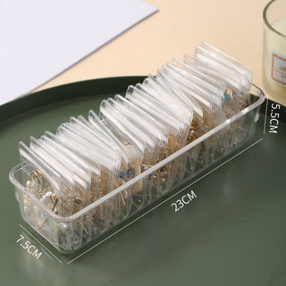 Anti-oxidation Jewelry Storage Bag Desktop Drawer Organizer Transparent Necklace Bracelet Ring Holder Jewelry Organizer Boxes ALODIA STORE