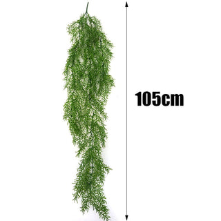 50-105CM Artificial Hanging Flower Plant Fake Vine Willow Rattan Flower Artificial Hanging Plant For Home Garden Wall Decoration ALODIA STORE