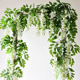 76cm Artificial Green Plants Hanging Ivy Leaves Radish Seaweed Grape Fake Flowers Vine Home Garden Wall Party Decoration ALODIA STORE