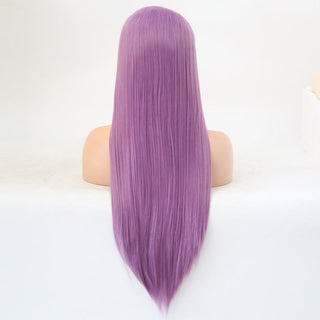 Charisma Blonde Wig Synthetic Lace Front Wig for Women Long Silky Straight Hair Natural Hairline Side Part Cosplay Wigs ALODIA STORE