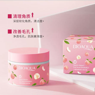 140g Facial Exfoliating Body Scrub Whitening Moisturizing Peeling Cream Gel Face Scrub Clean Pores Tender and Moist ALODIA STORE