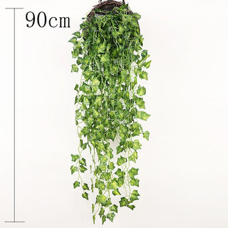 50-105CM Artificial Hanging Flower Plant Fake Vine Willow Rattan Flower Artificial Hanging Plant For Home Garden Wall Decoration ALODIA STORE