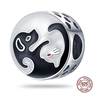 925 Sterling Silver Heart Shaped Charm Bead Fits Original Pandora Bracelet Necklace Women Chameleon Pendant DIY Fine Jewelry Hot ALODIA STORE