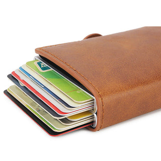 Clutch Leather Wallet Thin Purse Carteras ALODIA STORE