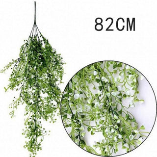 Artificial Plant Persian Fern Leaves Vines Room Home Garden Decoration Accessories Wedding Party Wall Hanging Balcony Decoration ALODIA STORE