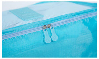 6Pcs/Set Travel Bag Men And women Packing Cubes Unisex Travel Storage Bags Kit ALODIA STORE
