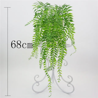 50-105CM Artificial Hanging Flower Plant Fake Vine Willow Rattan Flower Artificial Hanging Plant For Home Garden Wall Decoration ALODIA STORE