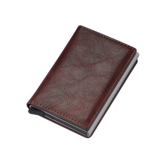 Card Holder Wallet Anti-theft Brush Design ALODIA STORE