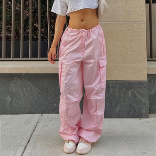 Button Low Waist Women's Denim Pants ALODIA STORE